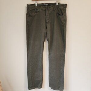 Jack Spade Men No 1 Straight Leg 38X34 Gray Jeans Cotton Tencel Blend